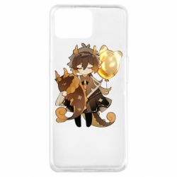 Чехол для Oppo A73 Zhongli with baloon - PrintSalon