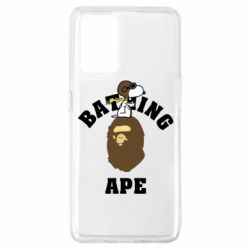 Чехол для Oppo A74 4G A bathing ape peanuts - PrintSalon