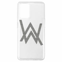 Чехол для Oppo A74 4G Alan Walker logo stripes - PrintSalon