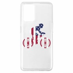 Чехол для Oppo A74 4G American cyclist - PrintSalon