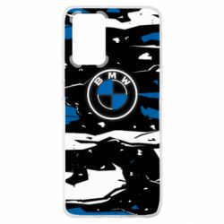 Чехол для Oppo A74 4G BMW logo and art background - PrintSalon