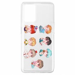 Чехол для Oppo A74 4G BTS cute boys - PrintSalon