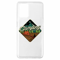 Чехол для Oppo A74 4G Camping and forest - PrintSalon