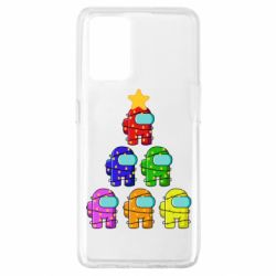 Чохол для Oppo A74 4G Christmas Tree Among Us - PrintSalon
