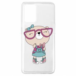 Чехол для Oppo A74 4G Cute bear - PrintSalon