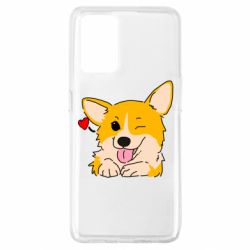 Чехол для Oppo A74 4G Cute Corgi Puppy - PrintSalon