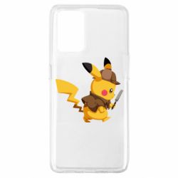 Чехол для Oppo A74 4G Cute Detective Pikachu - PrintSalon