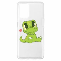 Чехол для Oppo A74 4G Cute dinosaur - PrintSalon