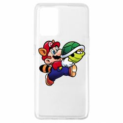 Чехол для Oppo A74 4G Cute Mario with turtle - PrintSalon