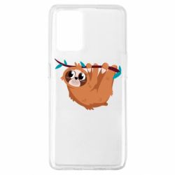 Чехол для Oppo A74 4G Cute sloth - PrintSalon