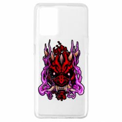 Чехол для Oppo A74 4G Darth Maul Japanese mask - PrintSalon