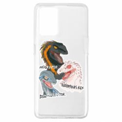 Чехол для Oppo A74 4G Динозавры. Мир Юрского периода - PrintSalon