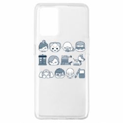 Чехол для Oppo A74 4G Doctor who icons - PrintSalon