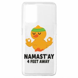 Чехол для Oppo A74 4G Duck Namast'ay Away - PrintSalon