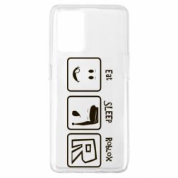 Чохол для Oppo A74 4G Eat Sleep Roblox - PrintSalon