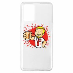 Чехол для Oppo A74 4G Fallout  boy blood - PrintSalon