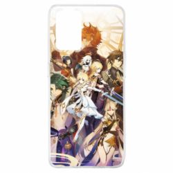 Чехол для Oppo A74 4G Genshin Impact Characters - PrintSalon
