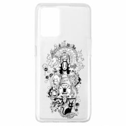 Чехол для Oppo A74 4G Герои Хаяо Миядзаки - PrintSalon