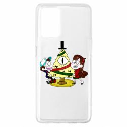 Чехол для Oppo A74 4G Gravity falls: happy new year - PrintSalon