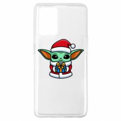Чехол для Oppo A74 4G Grogu Santa Claus - PrintSalon