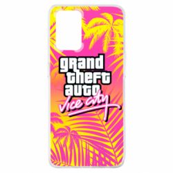 Чохол для Oppo A74 4G GTA city-PrintSalon Чохол для Oppo A74 4G GTA city