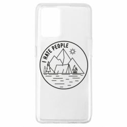 Чехол для Oppo A74 4G I hate people - camper - PrintSalon