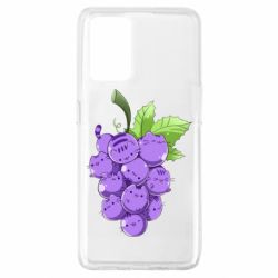 Чехол для Oppo A74 4G Кот-виноград - PrintSalon