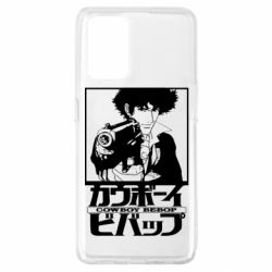 Чехол для Oppo A74 4G Ковбой Бибоп с ружьем - PrintSalon