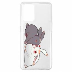 Чехол для Oppo A74 4G Кролики Вэй и Лань - PrintSalon