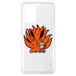 Чехол для Oppo A74 4G Kurama And Naruto - PrintSalon