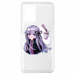 Чехол для Oppo A74 4G Kyoko Kirigiri glitch art - PrintSalon