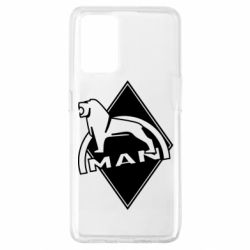 Чехол для Oppo A74 4G Man Art - PrintSalon