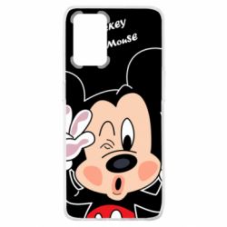 Чехол для Oppo A74 4G Mickey Kiss - PrintSalon