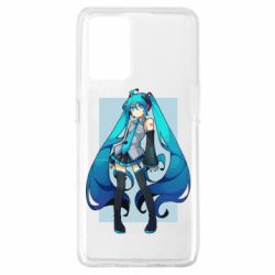 Чехол для Oppo A74 4G Miku art - PrintSalon
