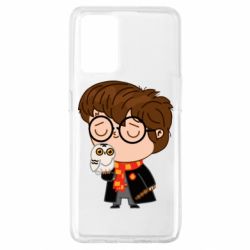 Чехол для Oppo A74 4G Милый Гарри с совой - PrintSalon