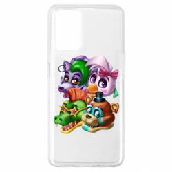 Чехол для Oppo A74 4G Персонажи FNAF - PrintSalon