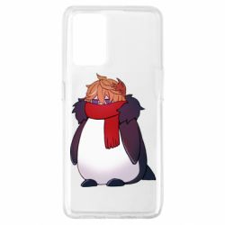 Чехол для Oppo A74 4G Пингвин Чайльд - PrintSalon
