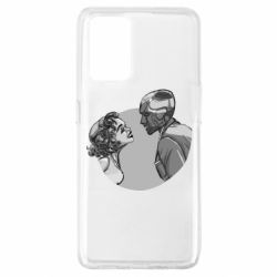 Чехол для Oppo A74 4G Retro Wanda and Vision - PrintSalon