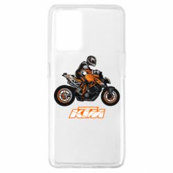 Чехол для Oppo A74 4G Sport Bike Art - PrintSalon