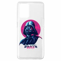 Чехол для Oppo A74 4G Synthwave Darth Vader - PrintSalon