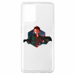 Чехол для Oppo A74 4G Танджиро Камадо - PrintSalon