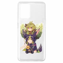 Чехол для Oppo A74 4G Тигнари с Коллеи - PrintSalon