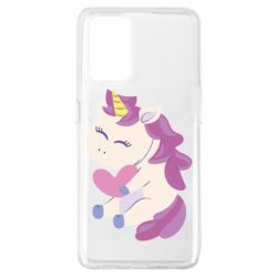 Чехол для Oppo A74 4G Unicorn with love - PrintSalon