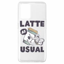 Чехол для Oppo A74 4G Usual milk - PrintSalon