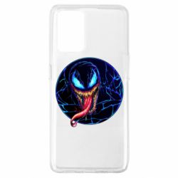 Чохол для Oppo A74 4G Venom black and blue style - PrintSalon