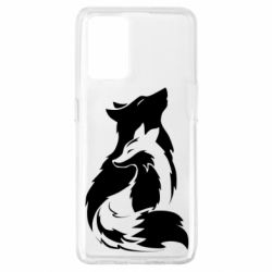 Чехол для Oppo A74 4G Wolf And Fox - PrintSalon