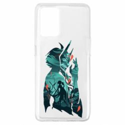 Чехол для Oppo A74 4G Xiao silhouette - PrintSalon