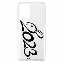 Чехол для Oppo A74 4G Заяц 2023 - PrintSalon