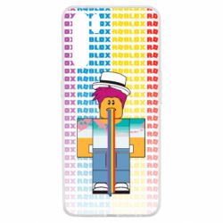 Чехол для Oppo A91/Reno3 3D Roblox Rainbow - PrintSalon