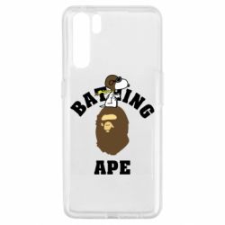 Чехол для Oppo A91/Reno3 A bathing ape peanuts - PrintSalon